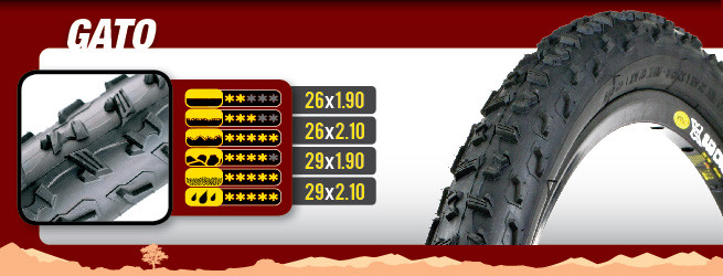 GEAX Tyre Gato 26x2.10 folding Black (TIGAT210BLFB)