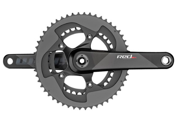 SRAM Chainset RED22 EXOGRAM 11sp 53/39T BB386 170mm w/o BB Black (00.6118.445.001)