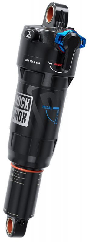 ROCKSHOX Rear Shock DELUXE ULTIMATE RCT DebonAir 165x42.5mm Black (00.4118.357.020)