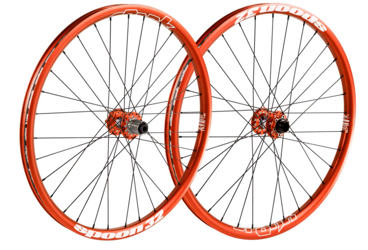 SPANK Wheelset SPOON 32 26" Disc (20x110mm / 12x150mm) Orange (C08SN321260ASPK)