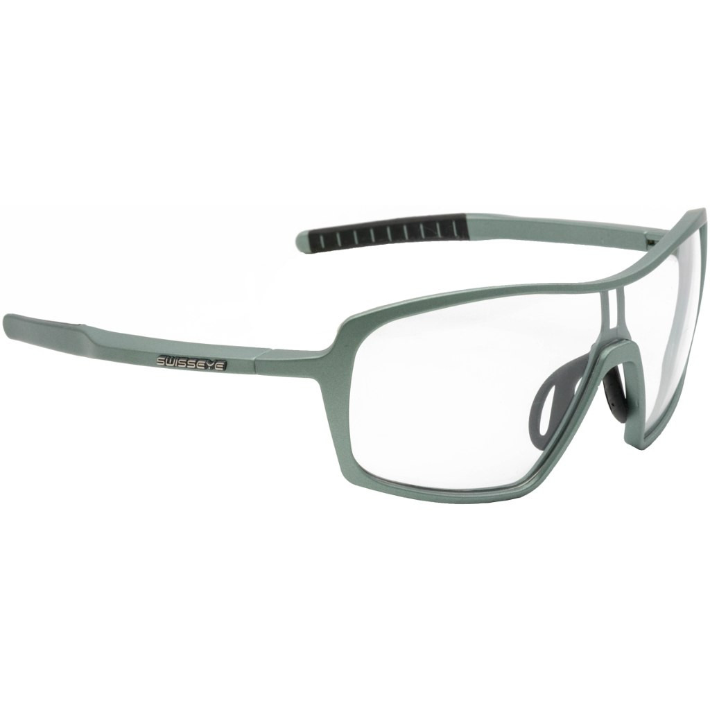 SWISS EYE Sunglasses ICONIC Grey Metallic Matt - Photochromic Clear (12643)