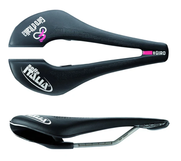 SELLE ITALIA Saddle SP-01 SLR Boost Superflow Giro L3  Black/Pink (067P802IKC002)