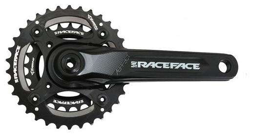 RACEFACE Chainset AEFFECT SL 2X10 26/36T w/o BB Black (115.16024)