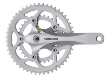 SHIMANO Chainset FC-R345 50/34T Octalink 175mm Silver (EFCR345E04XS)
