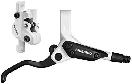 SHIMANO FRONT Disc Brake BL-M445 + BR-M447 PM 160mm (L.800mm) w/o disc White (AM445BMFPRW080)