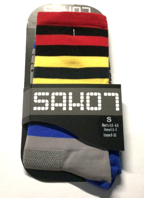 SAKO7 Socks MONDRIAN FADE TO GREY Size S