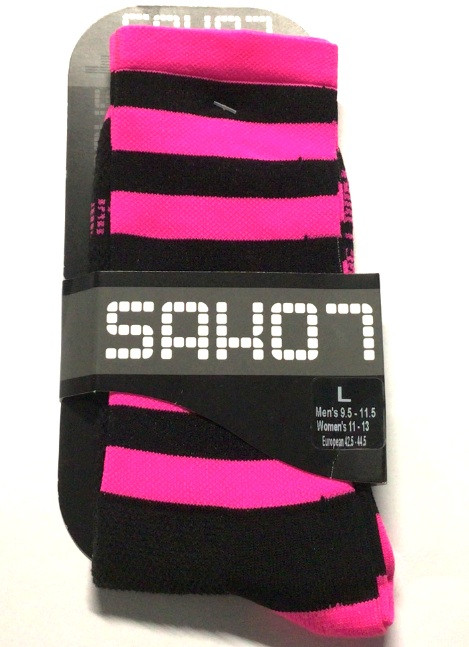 SAKO7 Socks BLACK EDITION Pink - Size XL