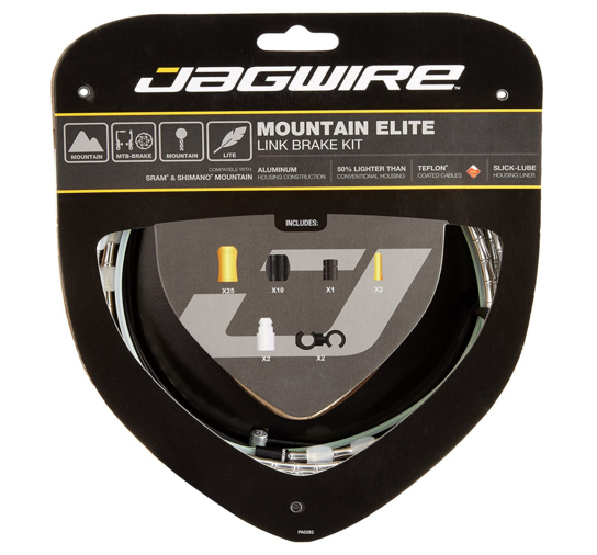 JAGWIRE Mountain Elite Link Brake MCK501 Kit-Silver (JA7777)