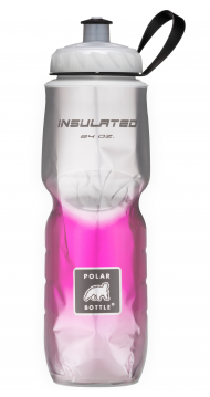 POLAR BOTTLE Insulated - Fade 24oz (0.7L) - Pink