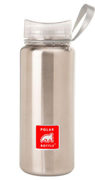 POLAR BOTTLE Stainless Steel - Half Twist 28oz (0,8L) - Red