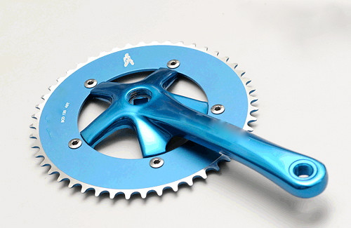 DRIVELINE Chainset Fixie 48T BCD 130mm 170mm Blue