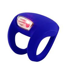 KNOG Lampe Frog Strobe - Arrière - Violet avec 1 LED rouge