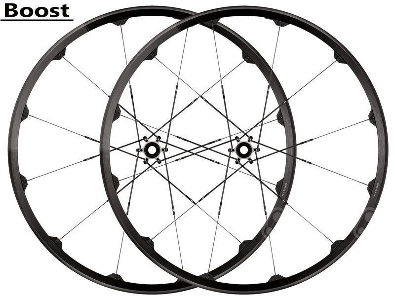 CRANKBROTHERS Paire de roues COBALT 3 29" Disc BOOST (15x110mm / 12x148mm) Black/Grey (16156)