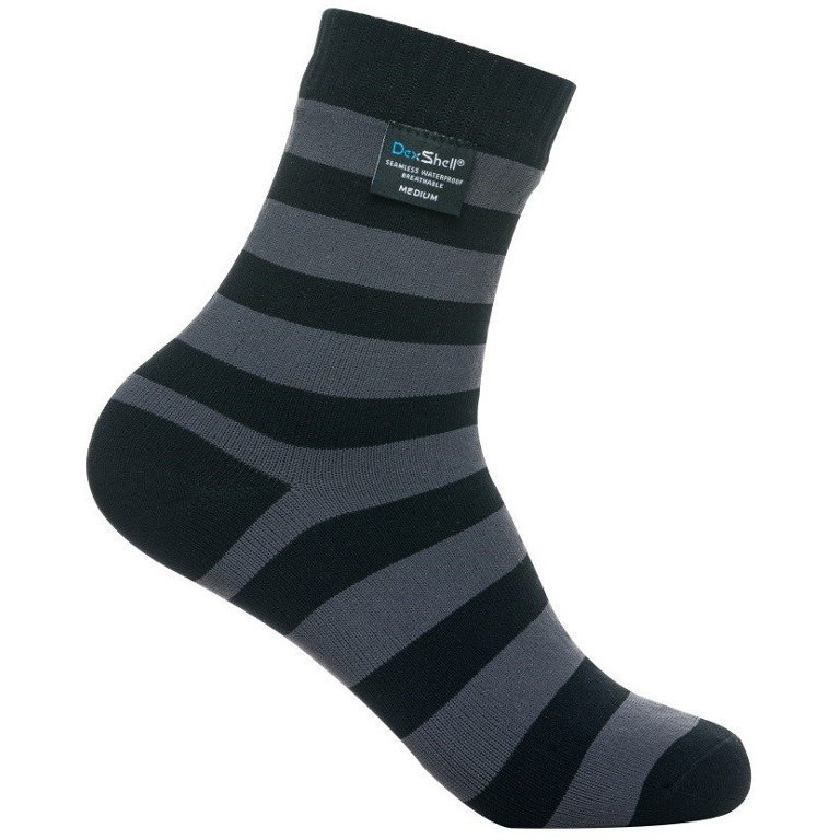 DexShell Chaussettes Ultralite Bamboo Black/Grey Taille S (DS643G_S)