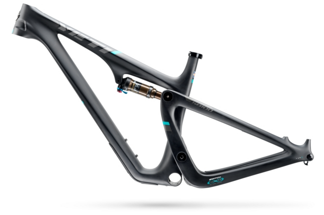 YETI 2019 Cadre SB100 TURQ Series Carbon 29" Raw/Turquoise + Rear shock Taille S (A2619201.S)