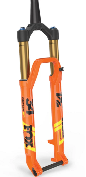 FOX RACING SHOX 2020 Fourche 34 FLOAT SC 29" FACTORY 120mm FIT4 Kabolt 15x110mm Remote 2Pos Tapered Kashima Orange (910-20-722)