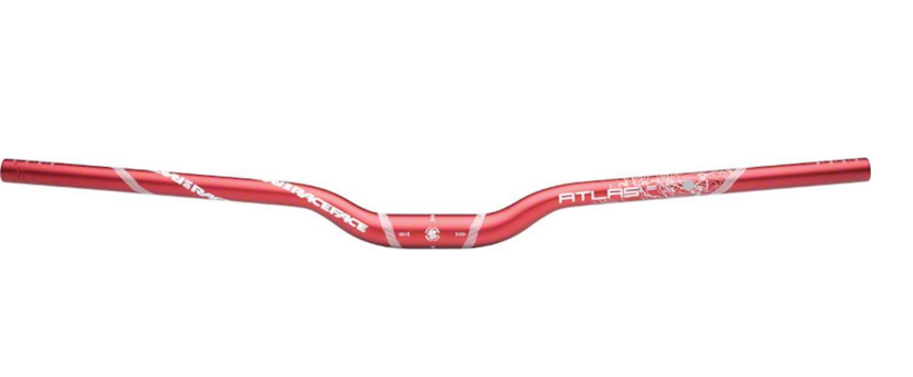 RACEFACE Cintre  ATLAS Riser 32mm 31.8x785mm Red (HB12AR31.8RED)