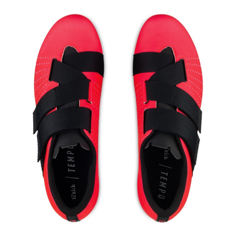 FIZIK Paire de Chaussures Tempo R5 Powerstrap Coral/black Size 42 (TPR5PSPU1-9610-42)