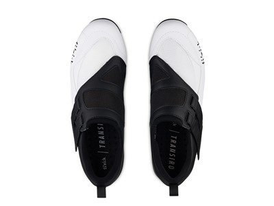 FIZIK Paire de Chaussures TRANSIRO R4 Powerstrap Black/White Size 41.5 (TRR4PSMI1-1020-415)