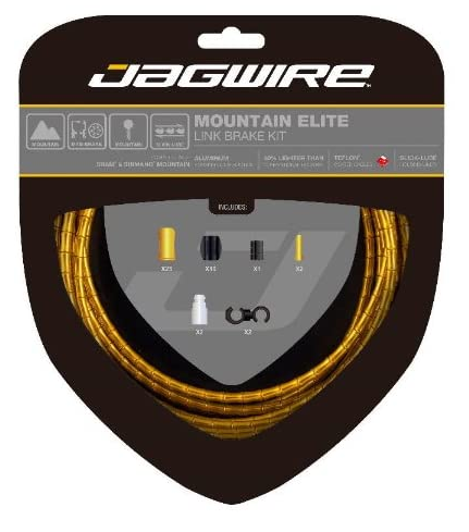 JAGWIRE Mountain Elite Link Brake MCK502 Kit-Gold (JA7778)