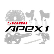 SRAM Groupe Complet APEX 1x11 - (w/o BB - w/o Discs) 170mm