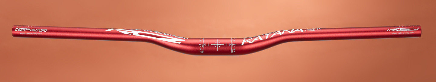 RCZ 2014 Riser Handlebar Katana EN 31.8x720mm Red/White