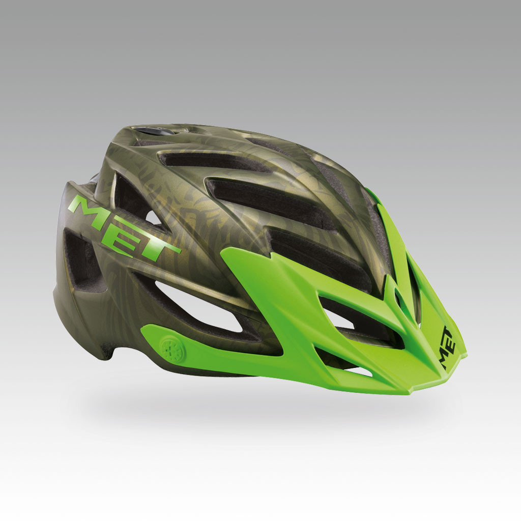MET Helmet Terra - Unisize (54 - 61cm) - Camo Green