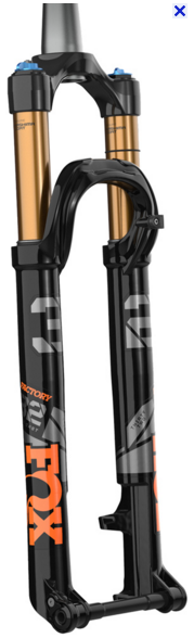 FOX RACING SHOX 2022 Fork 32 FLOAT SC 27.5" FACTORY 100mm FIT4 15x100mm Remote Black (910-21-041)