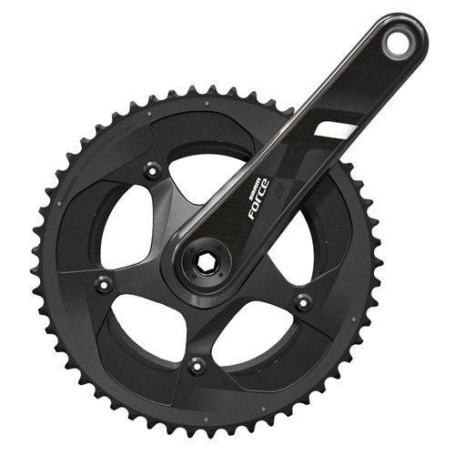 SRAM Chainset FORCE 22 Carbon 50/34 BB30 170mm w/o BB (00.6118.109.006)