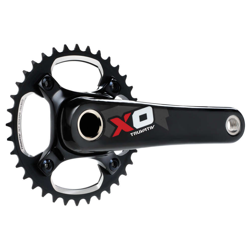 SRAM Chainset X0 DH 9/10sp 36t BB30-83 165mm Red no BB (00.6115.646.010)