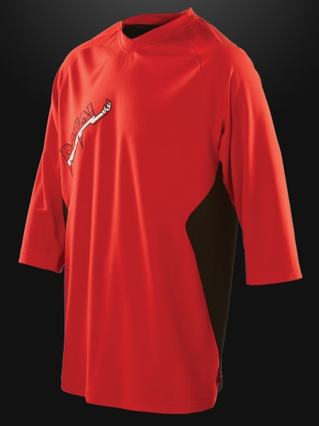 ROYAL Racing Jersey Fade 2014 3/4 Sleeves - Red/Black - M (0034-25-530)