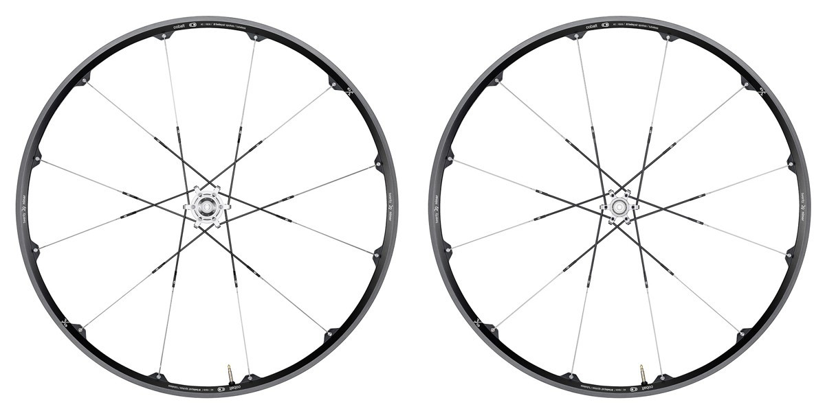 CRANKBROTHERS 2013 Wheelset Cobalt 3 29" Disc 6-bolts Axle (9-15x100mm / 10x135mm) Black/Silver  (13779)