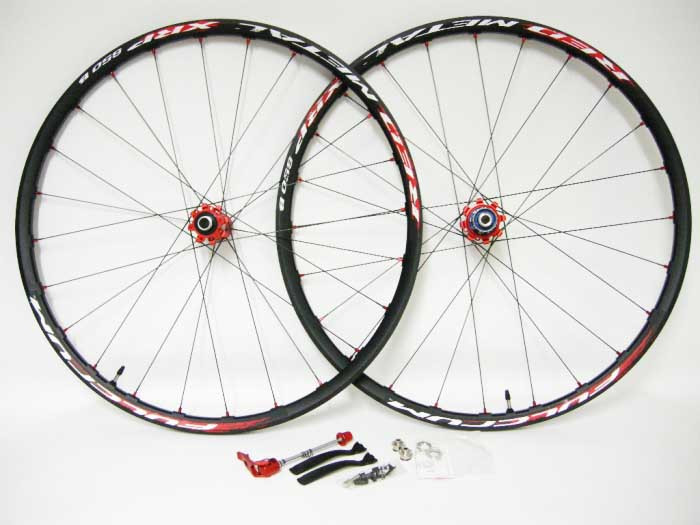 FULCRUM 2013 Wheelset RED Metal XRP 27,5'' (650B) Disc 6-bolts (9-15x100mm / 12x142mm) Black