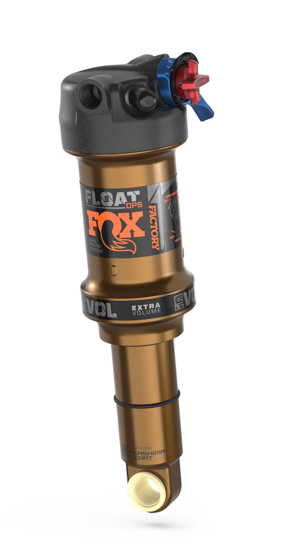 FOX RACING SHOX 2020 Rear Shock FLOAT DPS FACTORY 185x50mm EVOL LV TRUNNION METRIC (972-01-417)