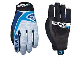 FIVE Pairs Gloves XC-R Replica White/ Blue Size M (C0117020609)