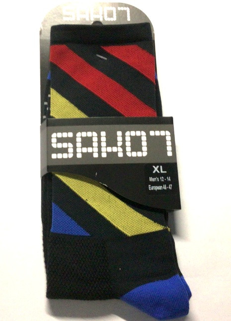 SAKO7 Socks MONDRIAN Off Kilter - Size XL