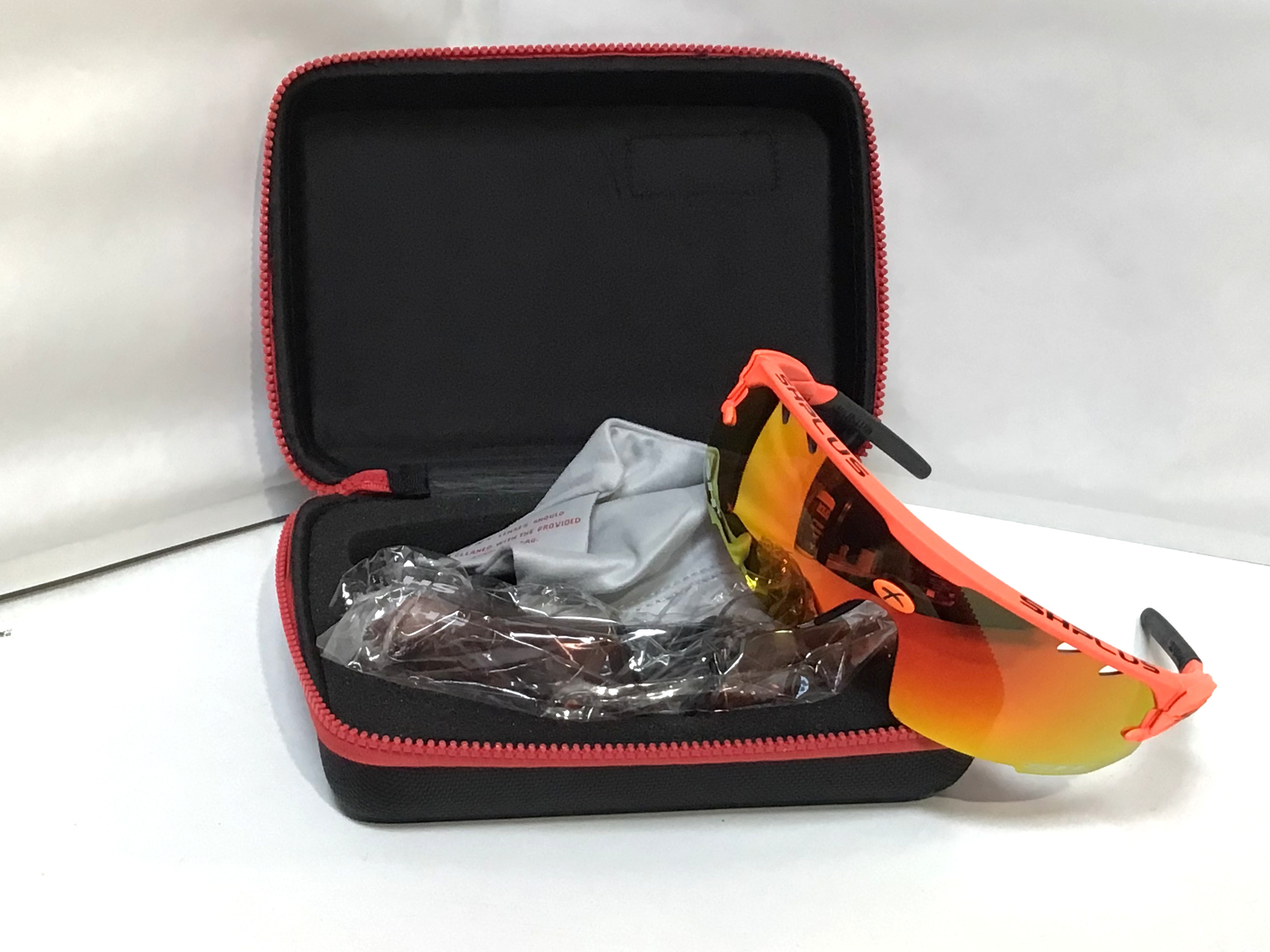 SH+ Sunglasses RG4800 Orange Revo Laser Red