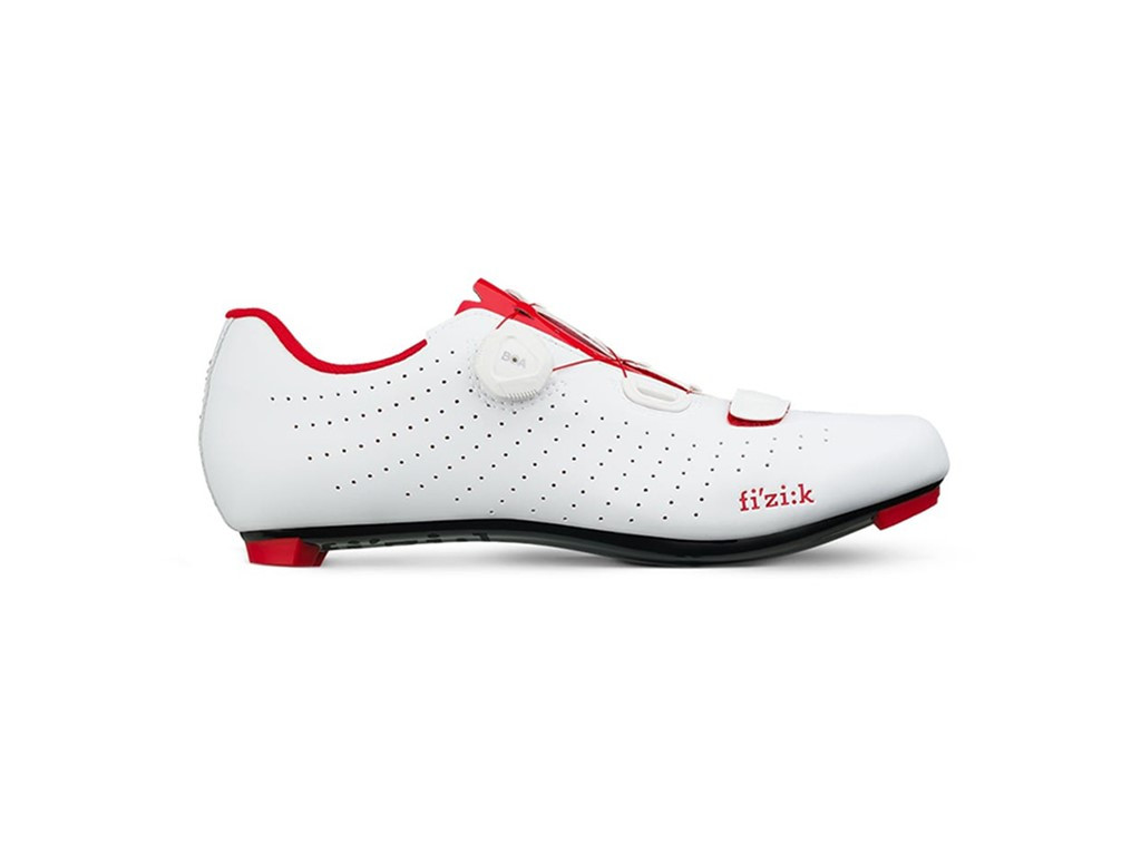 FIZIK Shoes Tempo R5 Overcurve White/Red Size 38 (TPR5OCMI2-2030-38)