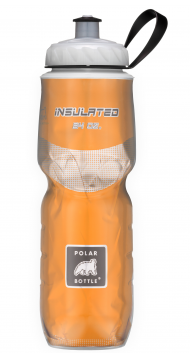 POLAR BOTTLE Insulated - Solid color 24oz (0.7L) - Orange