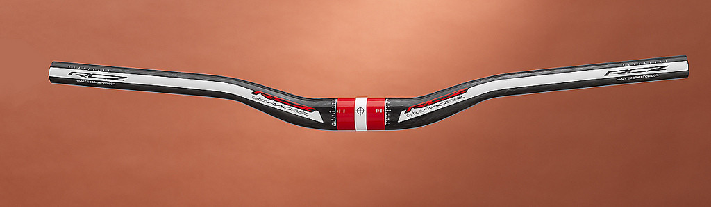 RCZ 2014 Riser Handlebar Carbone Race SL 31.8x600mm Black/White/Red