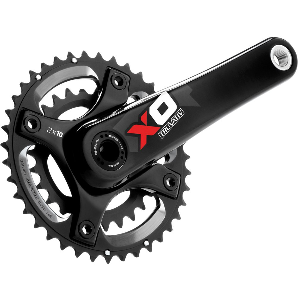 SRAM 2013 Chainset X0 10Sp 26/39 BB30 170mm Red (w/o BB) (00.6115.423.010)
