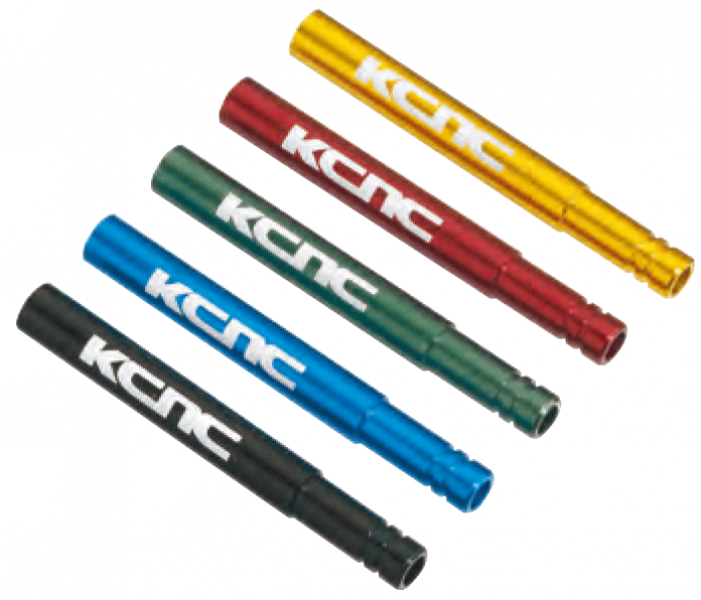 KCNC Prolongador de válvula 85mm - Rojo