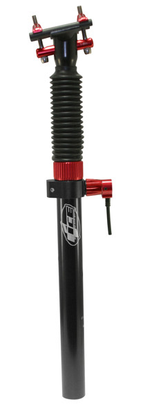 ICE Telescopic Seatpost Ice lift V8 - 27.2x400mm Black/Red + Adapter 30.9
