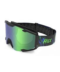HILX Goggles GRAVITY CONVOY Black Revo Green (10GCOYHB303BKG)
