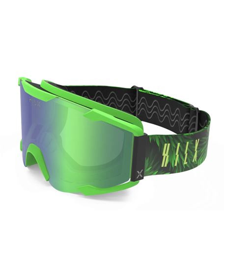 HILX Goggles GRAVITY CONVOY Green Revo Green (10GCOYHB303GRG)