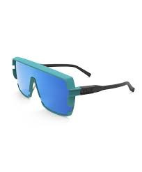 HILX Sunglasses HILX KINETIK YOUNG BLOOD Matte Aqua Green Black Blue (10KYB1901BC1)