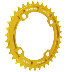 E-THIRTEEN Chainring Guidering 38T (4mm) Delta Gold Anodised (CR.38.A)
