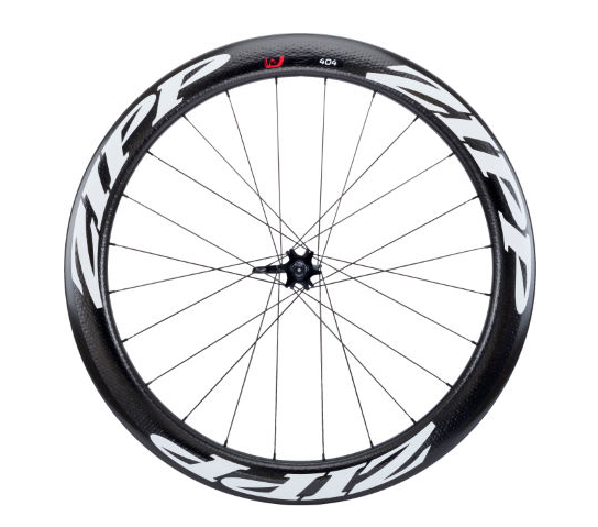 ZIPP FRONT Wheel 404 Firecrest Carbon Disc 700C Clincher (12x100mm) Black (101221031)
