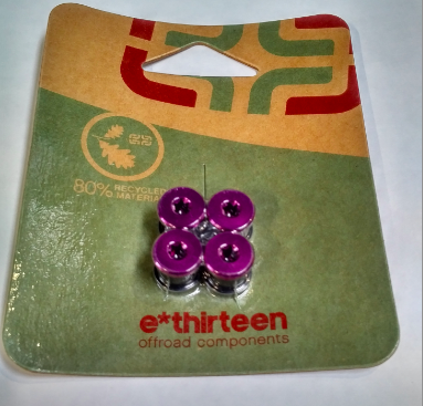E-THIRTEEN Chainring Bolts Purple (CB.75.06.P)