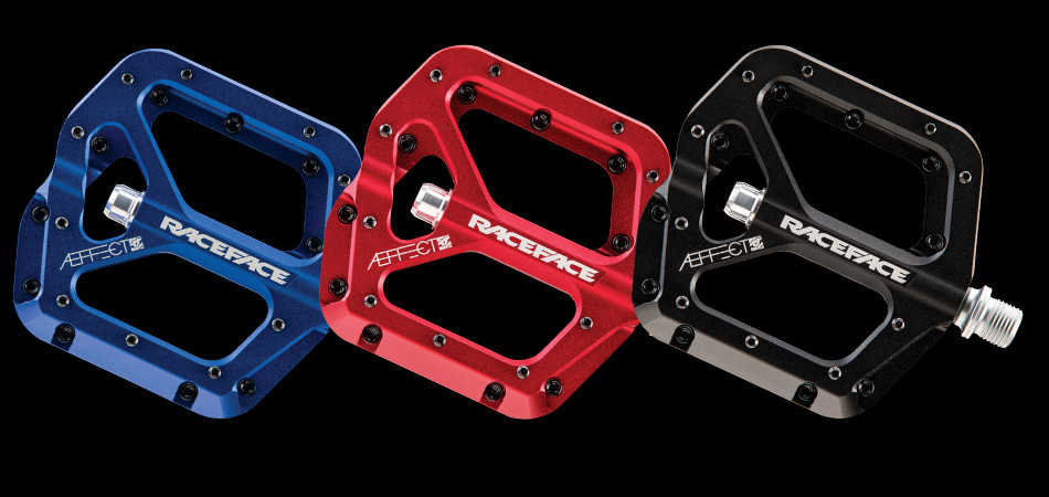 RACEFACE Pairs Pedals Platform AEFFECT  Red (PD13AERED)